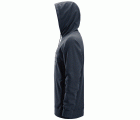 8075 Sudadera AllroundWork Polartec® con capucha de rizo color azul marino jaspeado