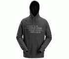 8075 Sudadera AllroundWork Polartec® con capucha de rizo color gris acero