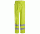 8267 Pantalones largos impermeables PU de alta visibilidad clase 2 ProtecWork amarillo