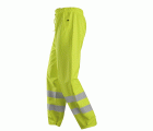 8267 Pantalones largos impermeables PU de alta visibilidad clase 2 ProtecWork amarillo