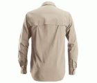 8521 Camisa de manga larga absorbente LiteWork beige