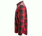 8522 Camisa aislante AllroundWork rojo-negro