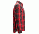 8522 Camisa aislante AllroundWork rojo-negro