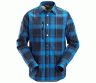 8522 Camisa aislante AllroundWork azul/ azul marino