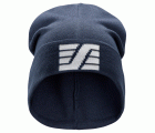 9035 Gorro para el uso diario 100% acrílico azul marino-blanco