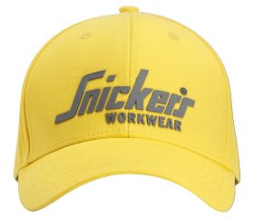 Gorra con logo 3D 9041 Amarillo