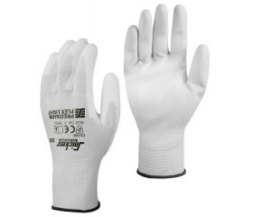 9321 Par de guantes Precision Flex Light Blanco