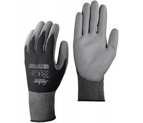 9321 Par de guantes Precision Flex Light Negro / Gris