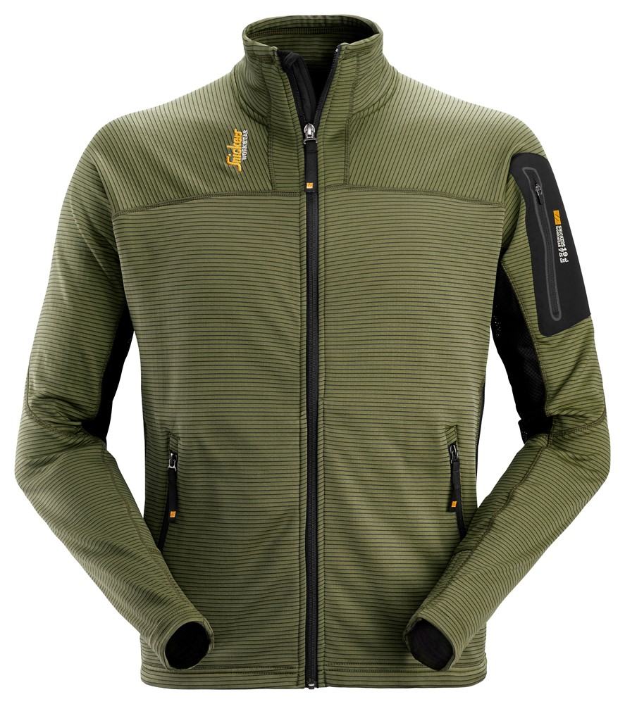 9438 Chaqueta térmica body mapping verde khaki T.S