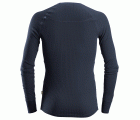 9445 Conjunto de camiseta manga larga y calzoncillo largo finos AllroundWork azul marino