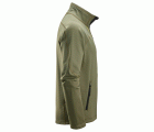 9438 Chaqueta de microforro polar Body Mapping verde khaki
