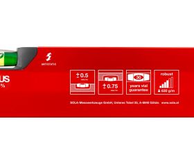 Nivel de burbuja de aluminio BIG X