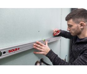 Nivel de burbuja magnético para instaladores MRMI