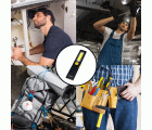 Linterna LED recargable de 3W extrafina de aluminio STEALTH