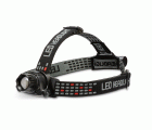Linterna frontal profesional LED recargable 10 W, 900 lm zoom KAIZER