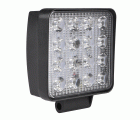 Luz 12/24V cuadrada 48W, 2800 lm, IP67