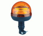 Baliza giratoria LED 12/24V con base flexible (DIN) 20W color naranja