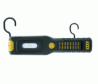 Luz de trabajo + linterna LED recargable con ganchos e imán, base regulable, ALAMO
