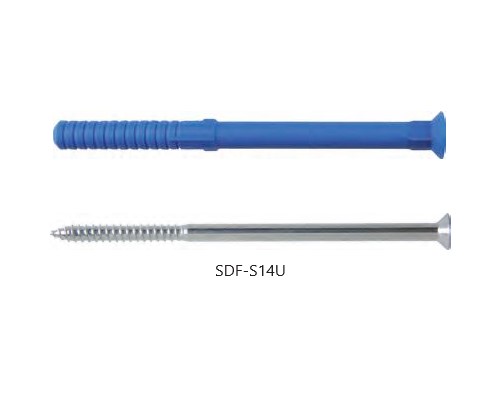 Caja de 25 tacos para marcos SDF Fassad S14U (14/160)