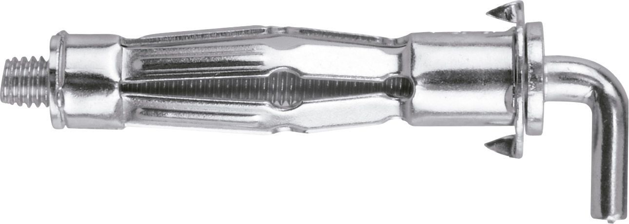 Blíster de 2 tacos metálicos Acrobat M5x37 mm + alcayata