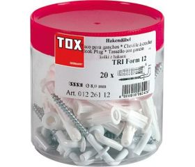 Tarro de 20 tacos Trika (8x51) + 20 alcayatas Will-L (5,0x70)