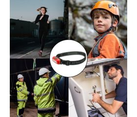 Linterna frontal LED recargable 230 lm con sensor manos libres VULCAN