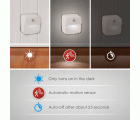 Luz nocturna LED a pilas con detector de movimiento CHIC2