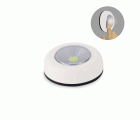 Mini lámpara LED de un toque redonda con acabado en aluminio MINIPUSHLIGHT