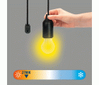 Lámpara de filamento LED 2700K con interruptor de cable FILAMENTORETRO