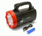 Linterna-foco recargable MARTY 1W/ 100lm IP43 con cable USB