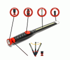 Linterna de taller recargable LED COB 3 W, 150lm base magnética giratoria BLACKMAN