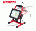 Foco de obra LED 20W recargable CYCLOP