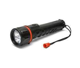LED rubber flashlight