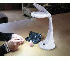 Lámpara LED con lupa de 3 y 12 dioptrías