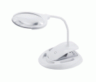 Lámpara LED con lente recargable 3X / 8X