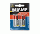 Pilas alcalinas C de 1,5V LR14