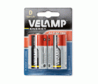 Pilas alcalinas D de 1,5V LR20