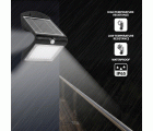 Aplique LED de 4 W (500 lm) con carga solar y sensor de movimiento COLOMBA