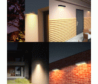 Aplique de pared LED con energía solar y sensor de movimiento TEGEL