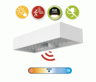 Aplique de pared LED con energía solar y sensor de movimiento TEGEL