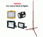 Trípode para montar 1 foco LED hasta 500W.