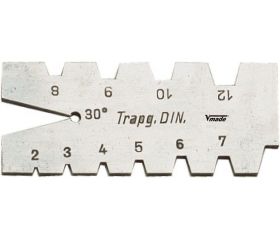 Patrón roscas trapezoidal. Rosca trapezoidal 30º.