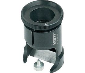 Lupa técnica de pie con escala de medición, Diámetro de lente 20 mm, Aumento 10x