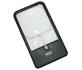 Lupa de bolsillo con LED, Aumento X3 / X5 / X7