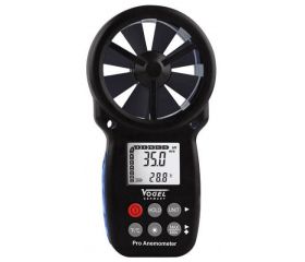 Anemómetro electrónico digital (Medidor velocidad viento)
