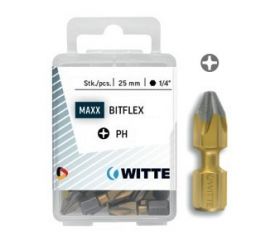 5 Puntas en cajita de plástico largo 25 mm (PH 3 DIAMOND FLEX)