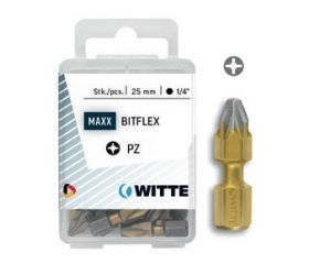 5 Puntas en cajita de plástico largo 25 mm (PZ 3 DIAMOND FLEX)