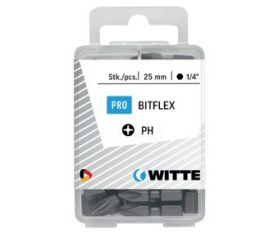 15 Puntas en cajita de plástico largo 25 mm (PH 3 BITFLEX)