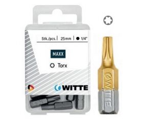 5 Puntas en cajita de plástico largo 25 mm (T 40 TIN)