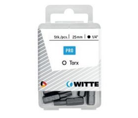 5 Puntas en cajita de plástico largo 25 mm (T 20)